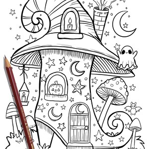 Witches Boot Coloring Page,halloween Coloring Page, Halloween Fun ...