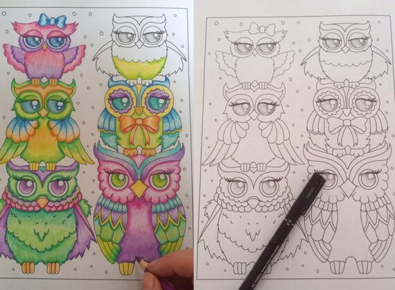 81 Ornamental Owls Owl Coloring Book For Adults Free Images 81 Ornamental Owls Owl Coloring Book For Adults Free Images