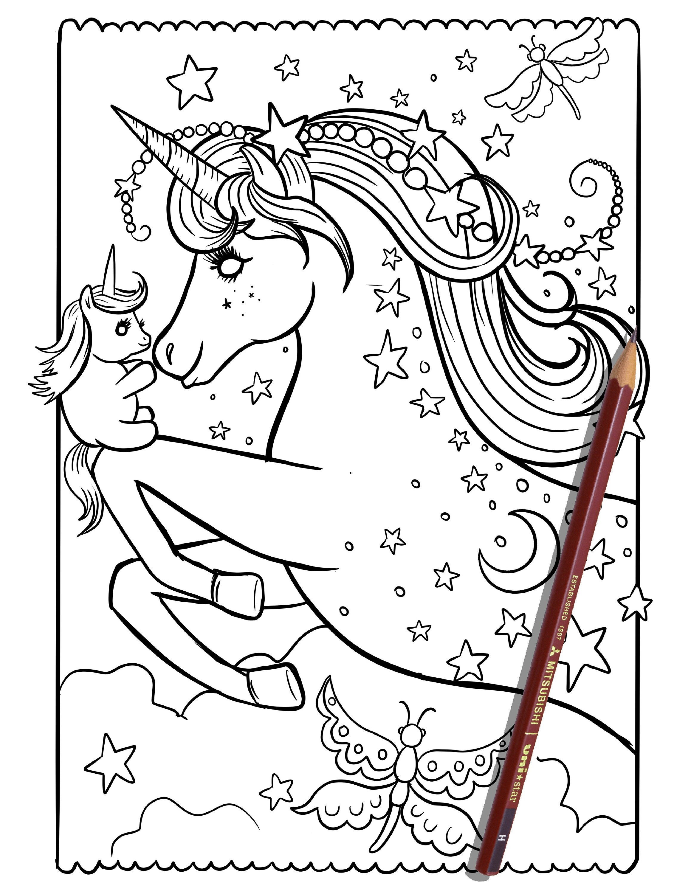 Unicorn Unicorn Coloring Page Unicorns Coloring Page For Lupon Gov Ph