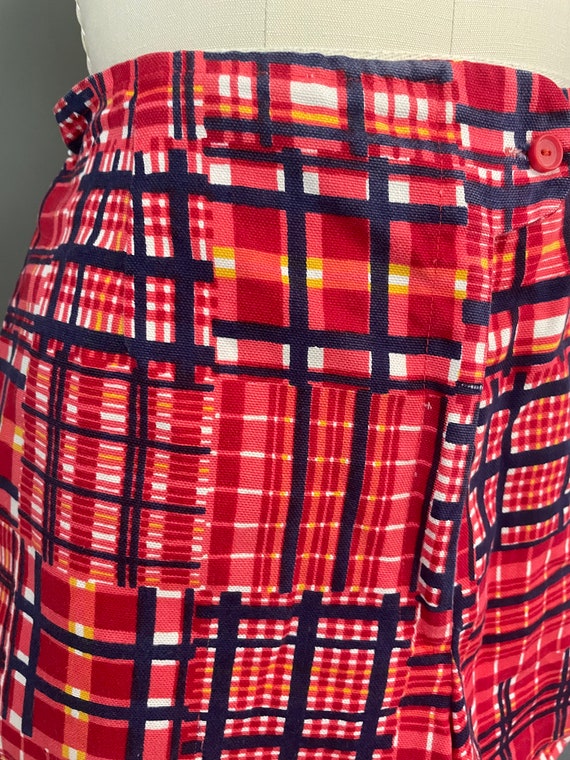 1970’s Patchwork Print Shorts - image 3