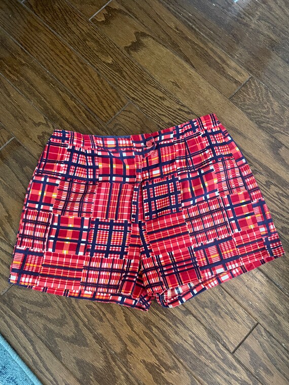 1970’s Patchwork Print Shorts - image 4