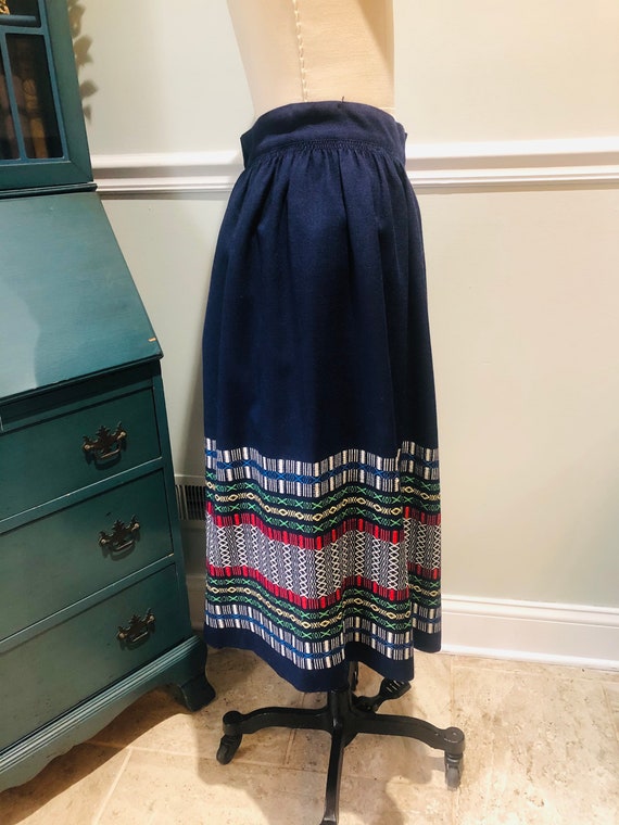1950’s Woven Wool Skirt - image 2