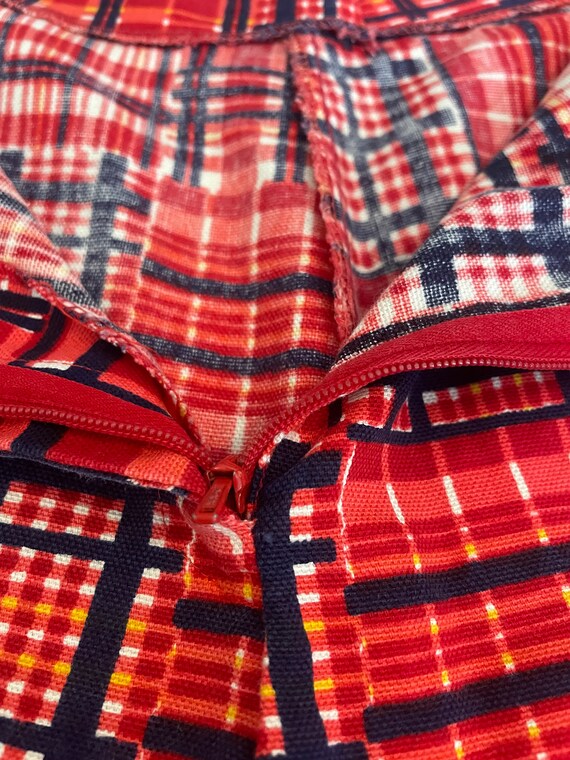 1970’s Patchwork Print Shorts - image 6