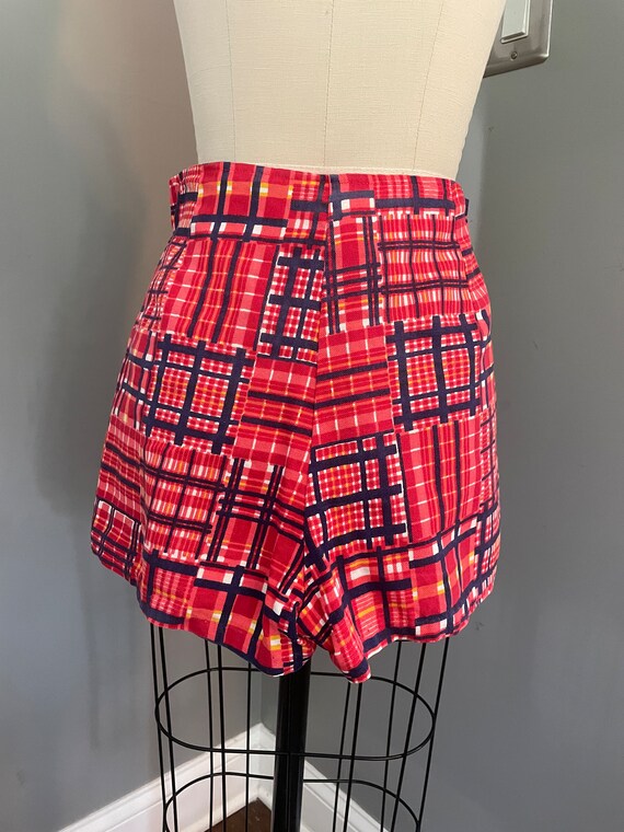 1970’s Patchwork Print Shorts - image 2