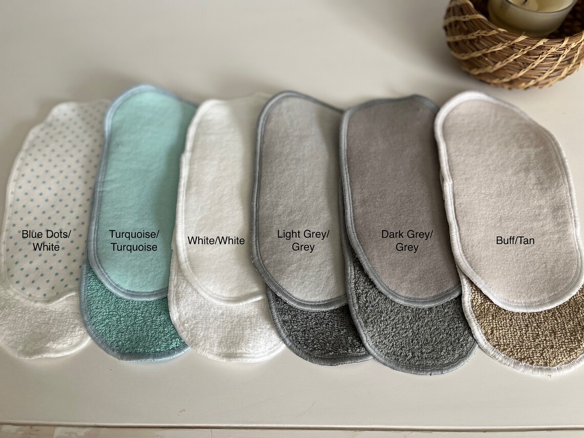 Reusable BIDET TOWELS. Set of 10 4x8 2 Ply 100 Etsy