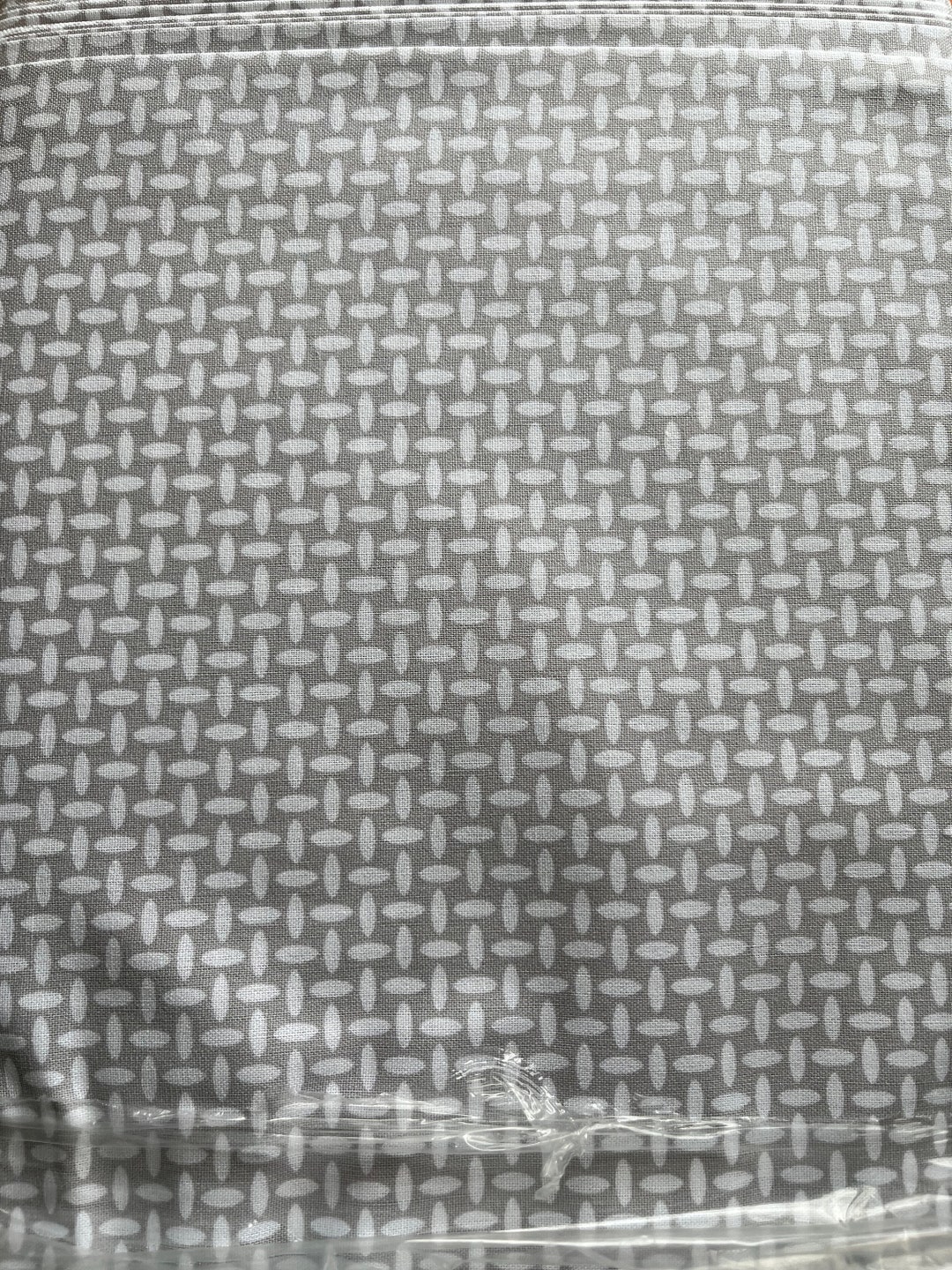 Waverly 100 Cotton Grey Quilt Fabric WVPR MNBSKTWV Dove Etsy