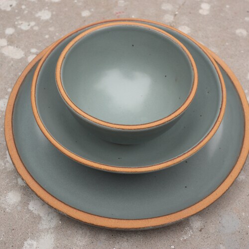 Ceramic Dinnerware Set Wedding Gifts for Couplepottery Etsy