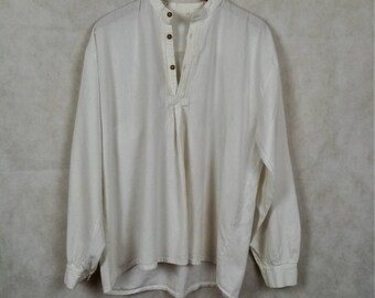 New Handmade Renaissance Men/'s Peasant Shirt Size Extra Large Various Colors