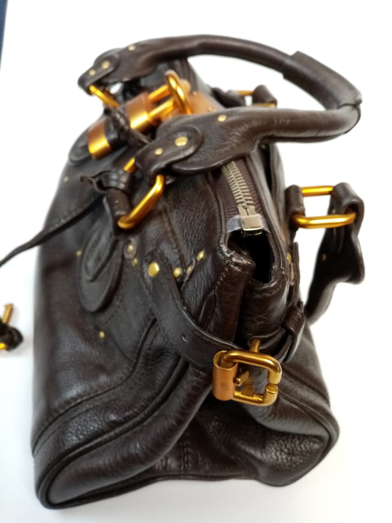 Chloé Paddington Handbag In Brown image 3