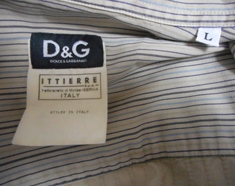 Vintage Dolce \u0026 Gabbana Ittierre Spa Shirt Men's Casual | Etsy