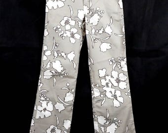 Vintage 90s Escada Sport Floral Jeans High Waist Unused, Size 34