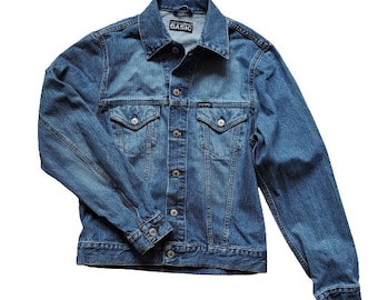 Vintage Dolce & Gabbana Denim Jacket Blue Size M - Etsy