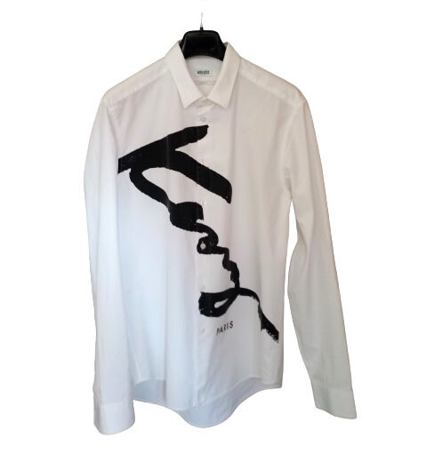 Chemise kenzo homme blanche hotsell