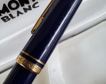 モンブラン ジェネレーション F 細字 万年筆 ネイビー モンブラン Generation Blue - モンブラン｜Pen Cluster