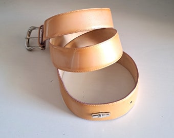 Buy Longchamp Vintage Brown Leather Belt Online in India - Etsy display picture 3