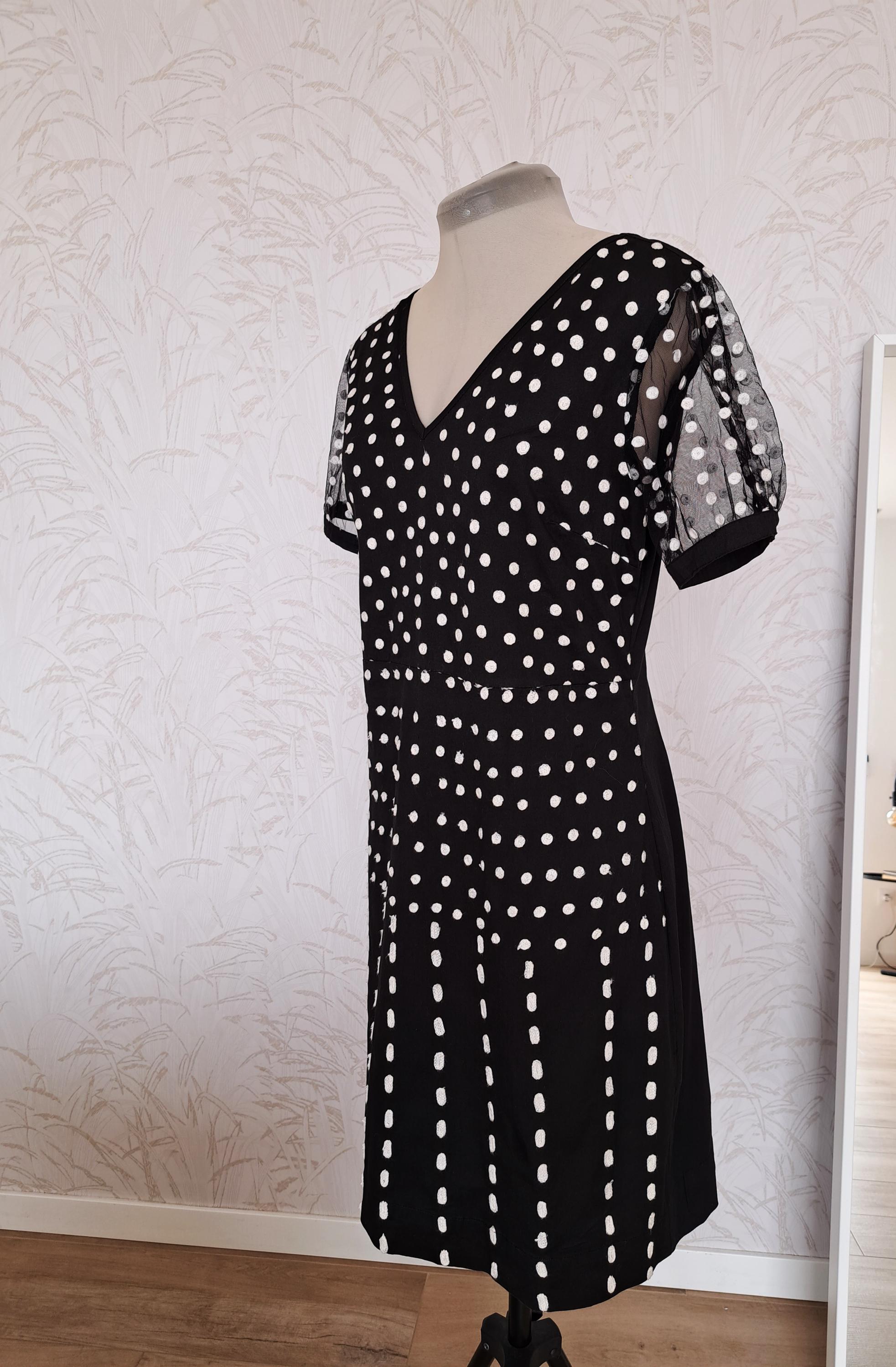 vintage barbie black dress Vintage Barbie AFTER 5 Black Dress with White Collar 1962