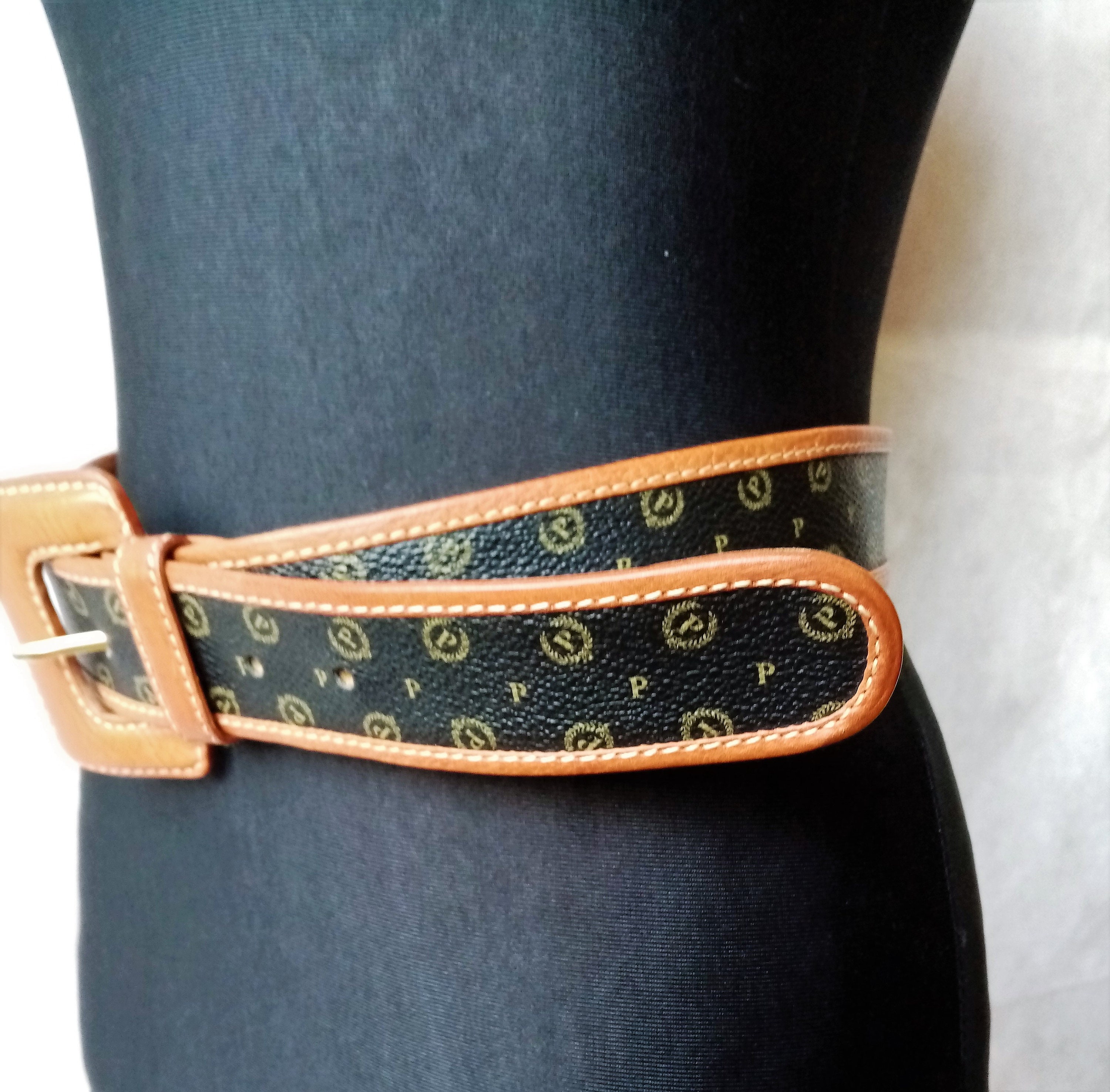NEW & USED Authentic Louis Vuitton Mahina Belt with Perforated Monogram  Sz 80/32