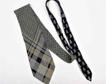 Vintage Lanvin Paris Silk Tie