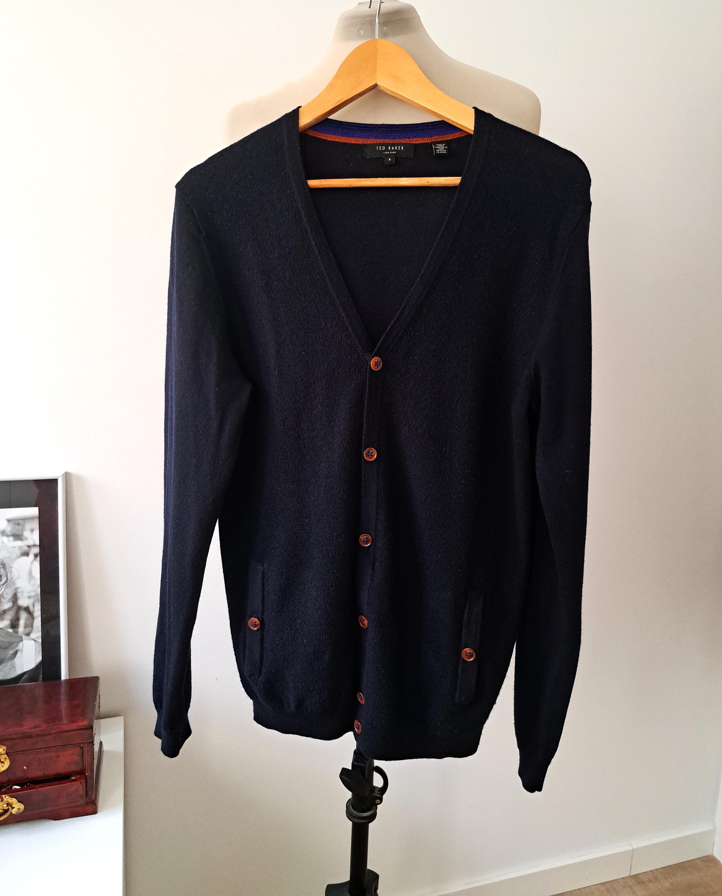 THE TOÉ ネイビー TOÉ Baker Cardigan TOÉ Baker Cardigan – THE TOÉ