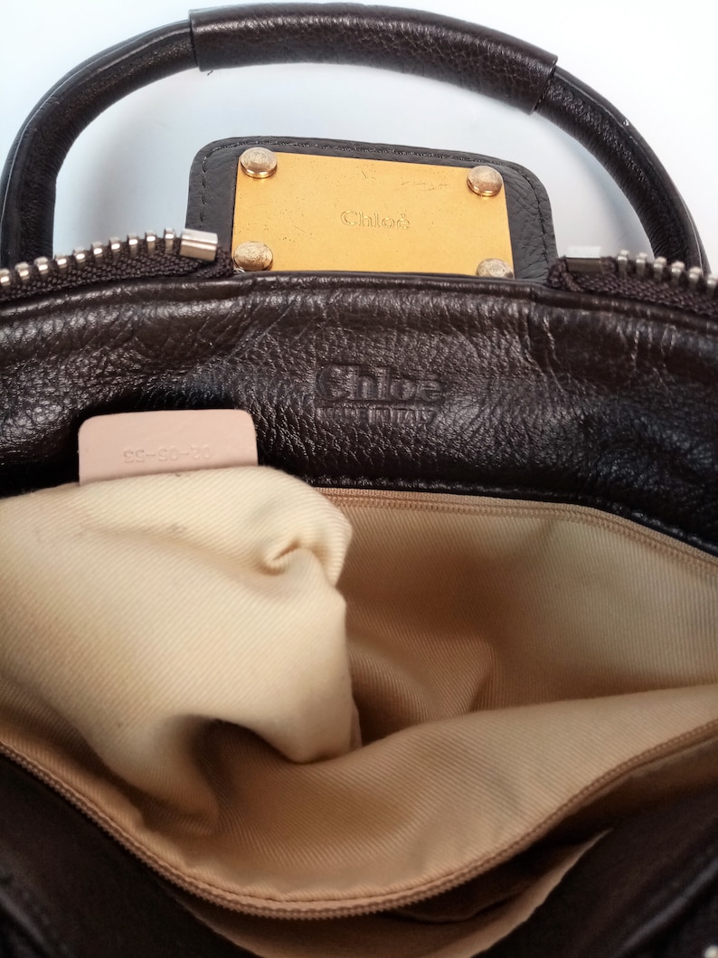 Chloé Paddington Handbag In Brown image 9