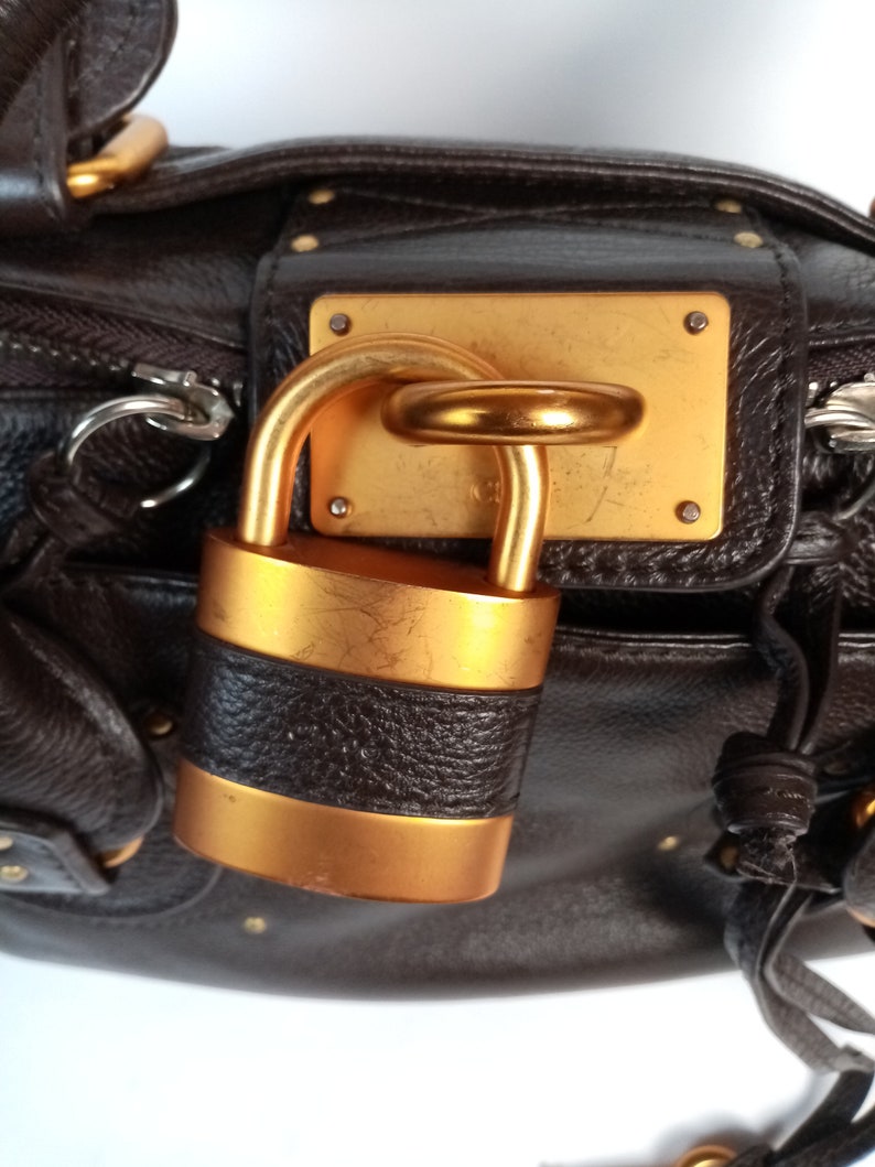 Chloé Paddington Handbag In Brown image 10