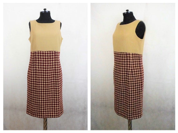 Vintage 80s Nina Ricci Edition Boutique Beige And Burgundy Etsy Vintage 80s Nina Ricci Edition Boutique Beige And Burgundy Etsy