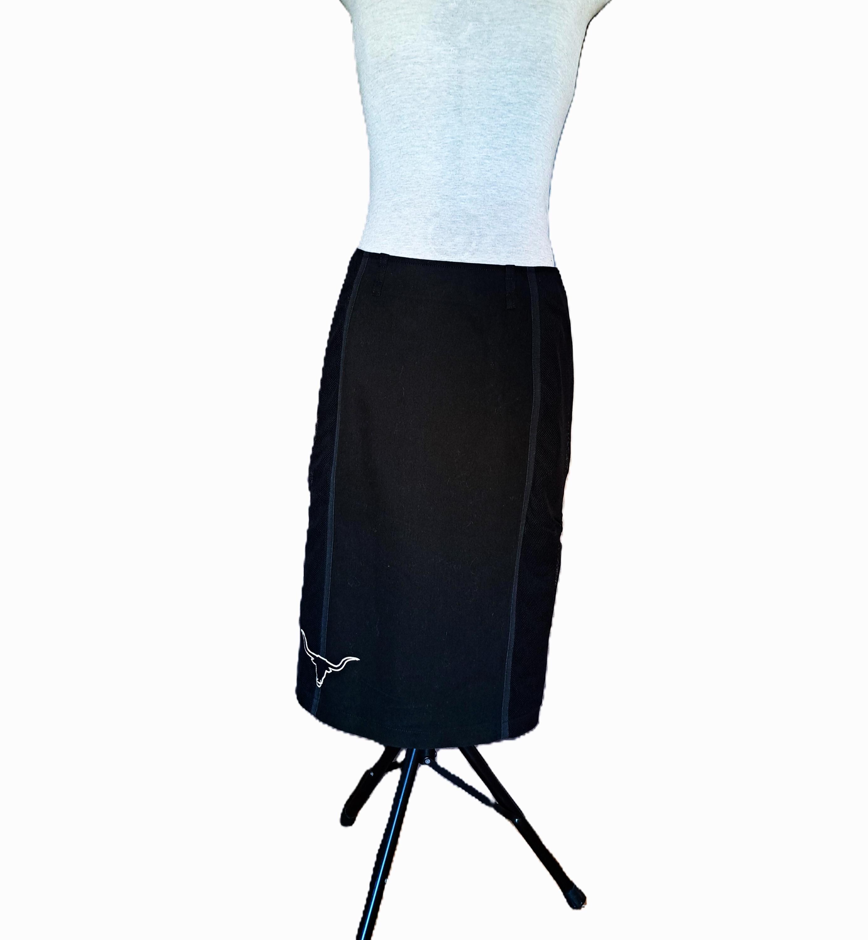 Moschino Jupe Crayon à Taille Haute | Noir | FR