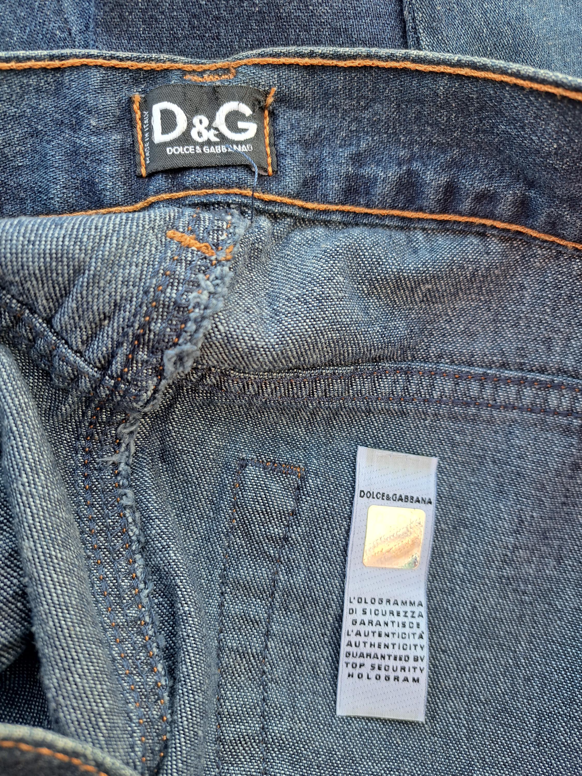 Vintage D&G Rhinestone Bell Bottom Jeans - Deadstock Denim - Etsy