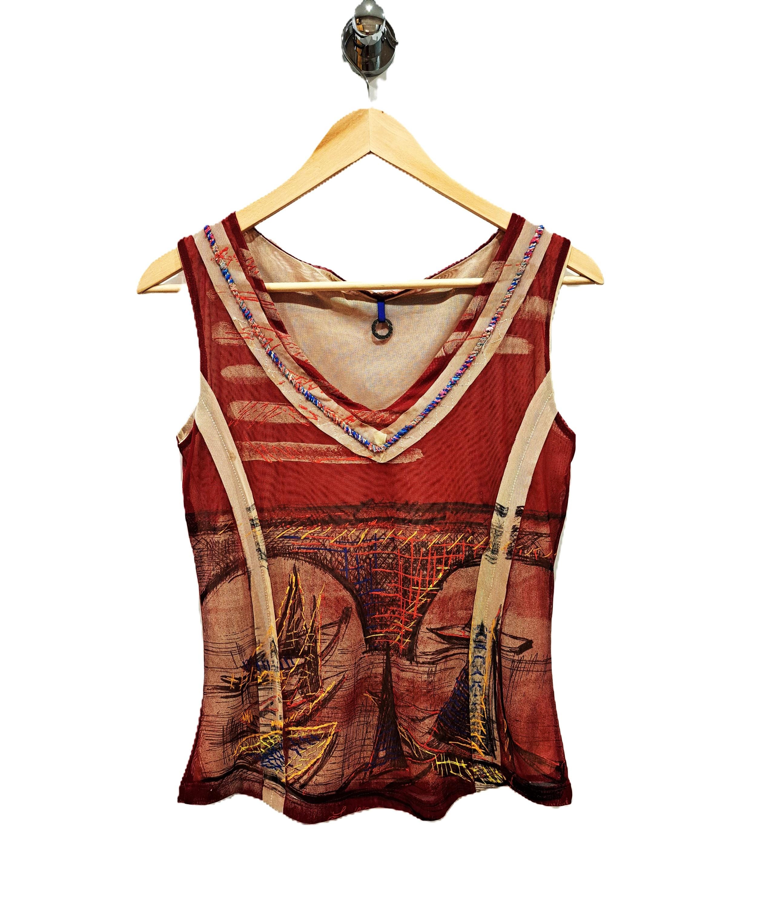 Vivienne Tam Mesh Tops - Etsy