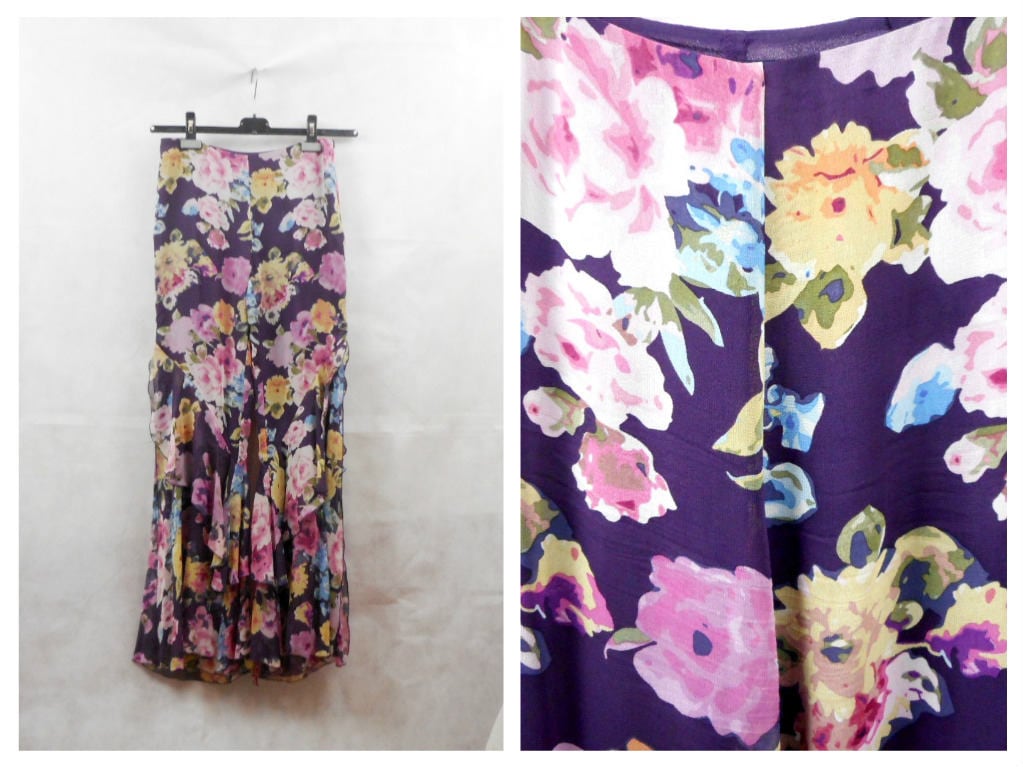 Luisa Spagnoli Pantaloni in Seta Pantaloni Palazzo Pantaloni | Etsy Italia
