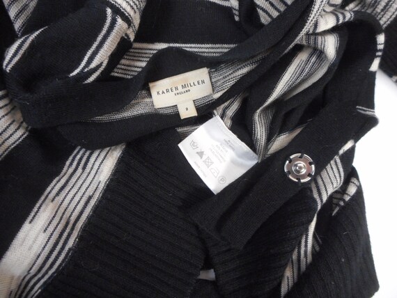 Karen millen hot sale asymmetric striped dress