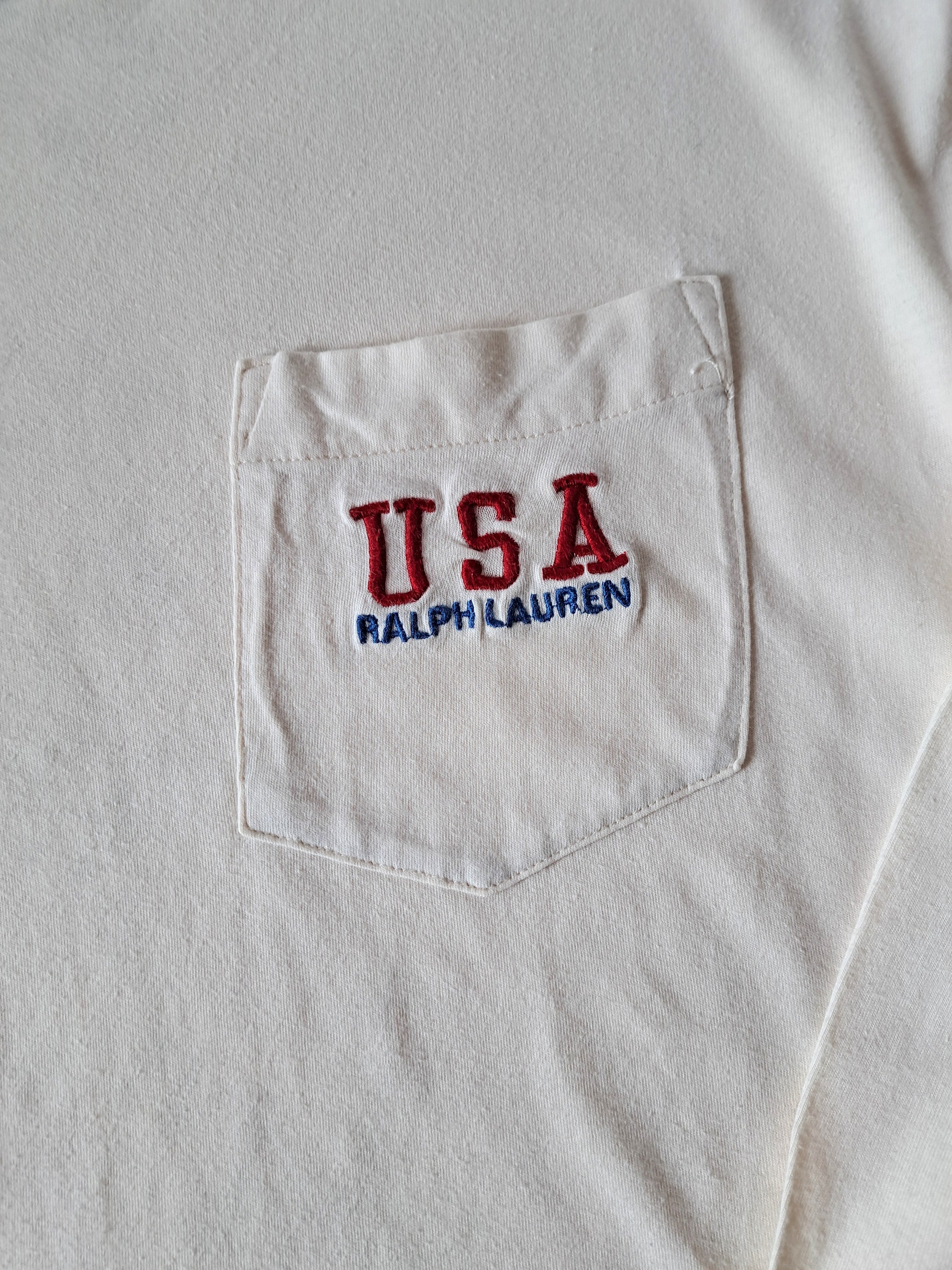 ヴィンテージ ラルフローレン ポロスポーツ USA Tシャツ：メンズ 