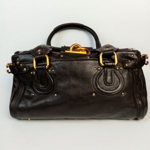 Chloé Paddington Handbag In Brown image 2