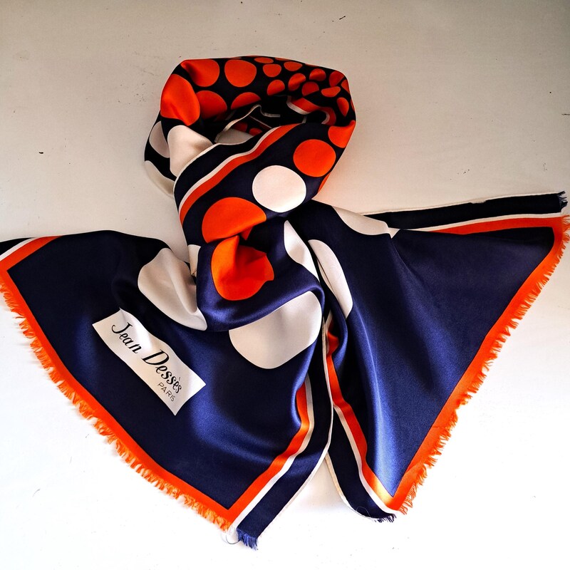 CECILIE SCARF - ORANGE
