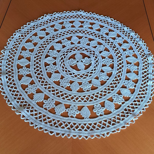 Crochet Table Cover Etsy