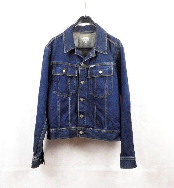 calvin klein mens denim jacket