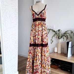 BCBG MAXAZRIA❣️パリ購入超レア‼️シルクカットワークレース❣️マーメイド Large Y2K Vintage Silk Beaded Dress by BCBG Max Azria - Etsy