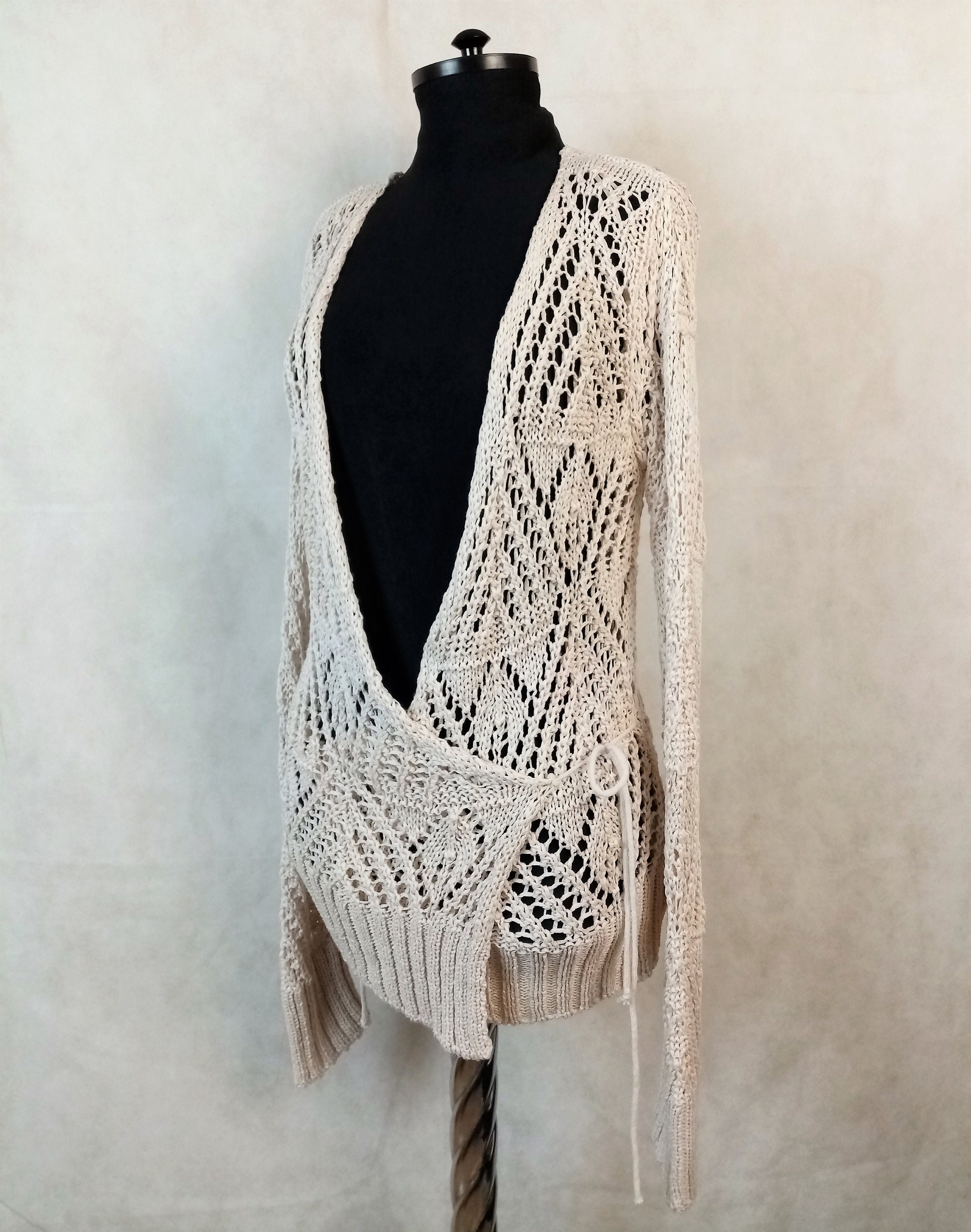 ivory lace cardigan
