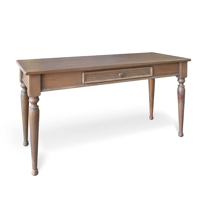 Desk Vanity Writing Reclaimed Wood Farmhouse Rustic Handmade