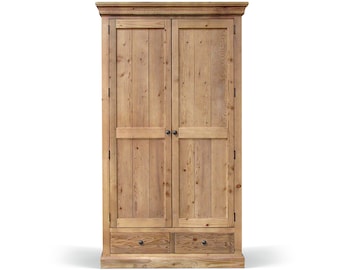 Wardrobe, Bookcase, Display Cabinet, Reclaimed Wood, Farmhouse, China Cupboard, Rustic, Handmade