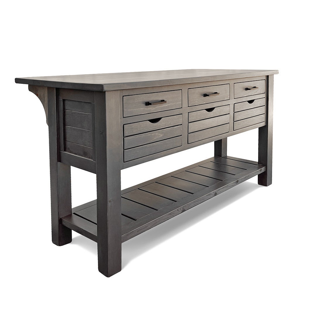 Kitchen Island, Farmhouse Kitchen, Butcher Block, Island, Table