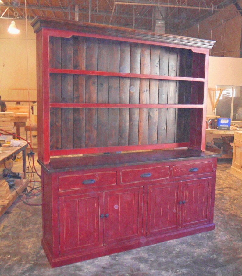 Sideboard Server Buffet Hutch and Buffet Reclaimed Wood Etsy