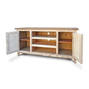 Media Console, Entertainment Console, TV Stand, Reclaimed Wood, Entertainment Center, Rustic, Handmade image 3