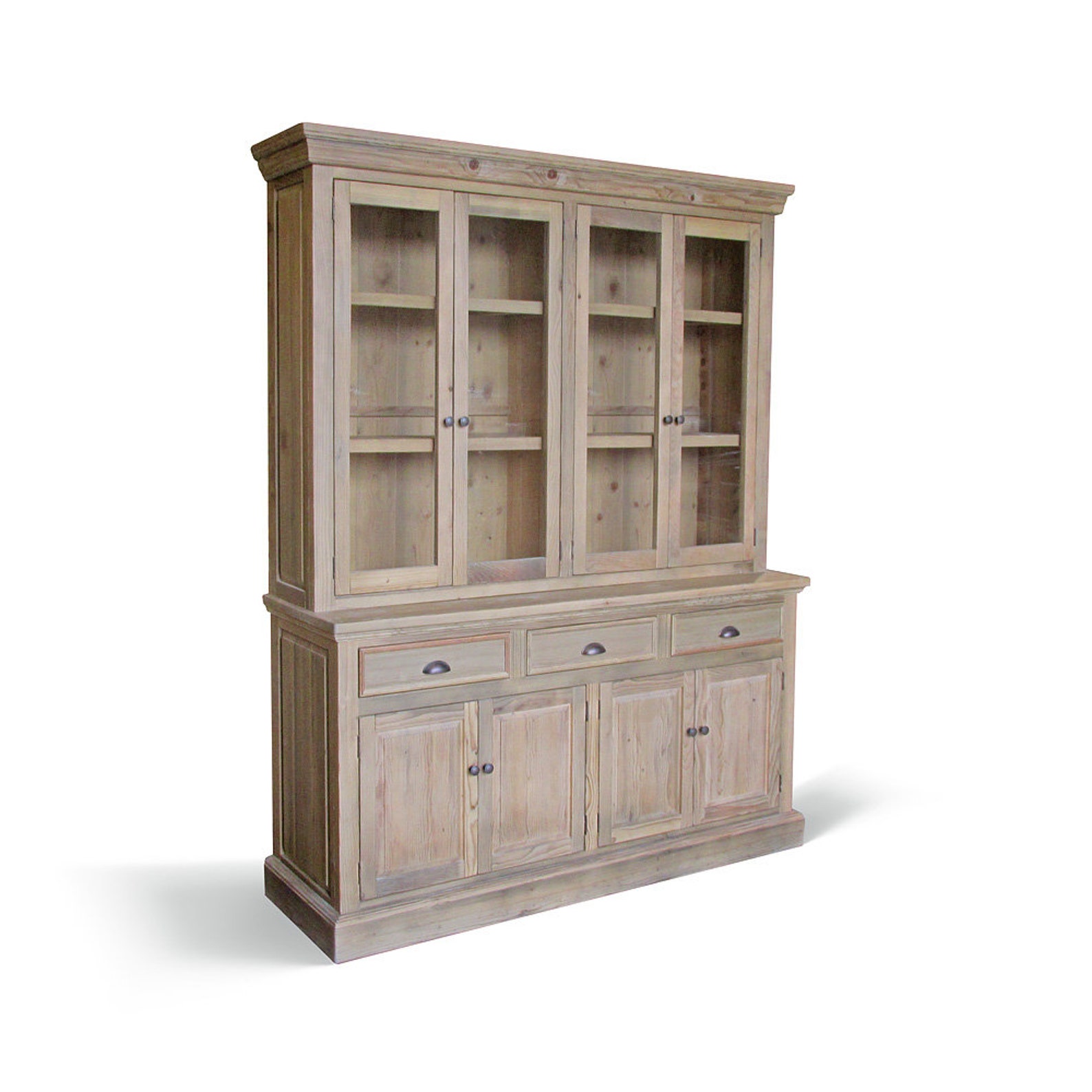 Hutch Buffet Sideboard Farmhouse Rustic Reclaimed Wood Etsy