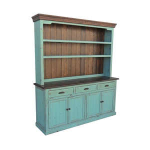 Hutch and Buffet, Sideboard, Farmhouse, Reclaimed Wood, China Cabinet, Rustic, Console Cabinet image 2