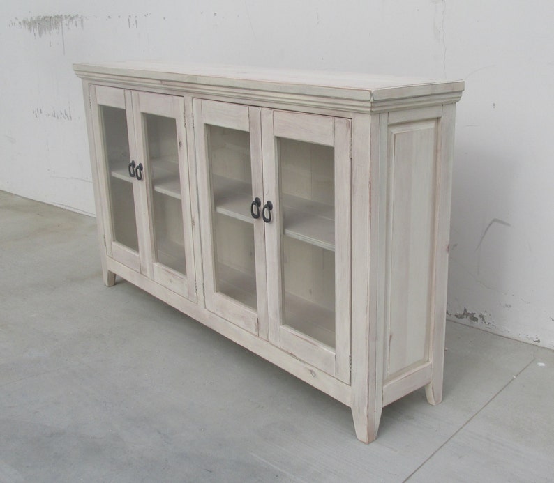 Sideboard Reclaimed Wood Entertainment Center Console Table Media Console Handmade Rustic