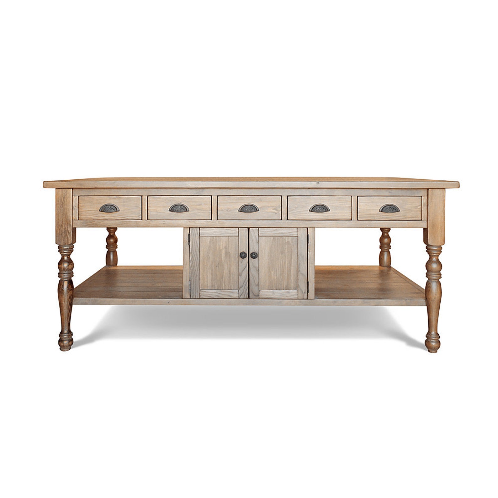 Kitchen Island Table Farmhouse Reclaimed Wood Farmhouse Etsy