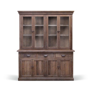 Sideboard, Hutch, Cupboard, Buffet, Reclaimed Wood, China Cabinet, Farmhouse, Rustic, Handmade