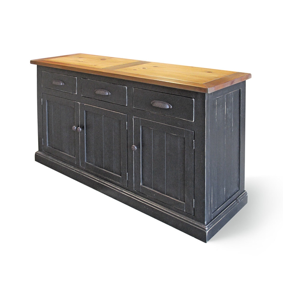 Sideboard Buffet Reclaimed Wood Console Cabinet Server Handmade Farmhouse Rustic Etsy