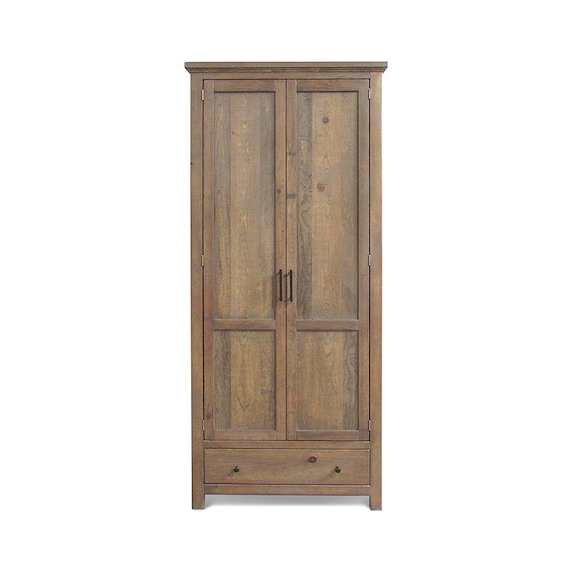Cabinet Wardrobe Bookcase Reclaimed Wood China Cabinet Etsy